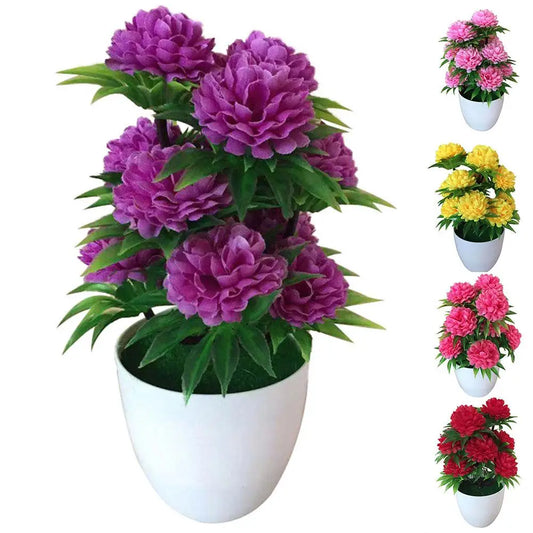 Artificial Silk Flower Plant