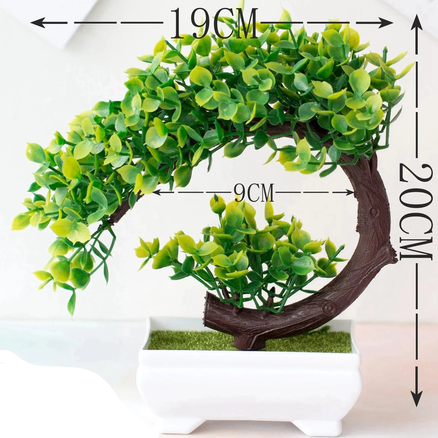 Artificial Bonsai Plant (19cm x 20cm)